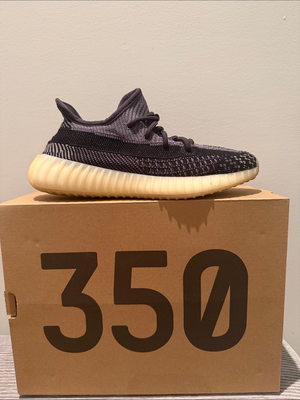 Yeezy Boost 350 V2 Black Night Purple with Cream Sole